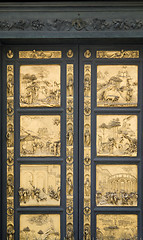 Image showing door at Florence Baptistery