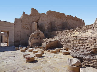 Image showing ruins at Qasr Dusch