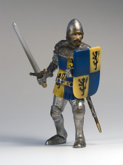 Image showing toy knight