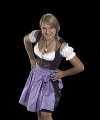 Image showing woman in a dirndl