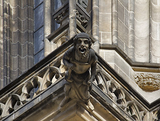 Image showing gargoyle in Prague