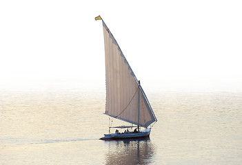 Image showing sailing boat