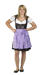 Image showing woman in a dirndl