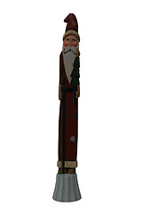 Image showing Thin santa