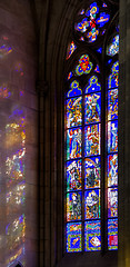 Image showing church window in Prague