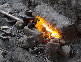 Image showing archaic forge