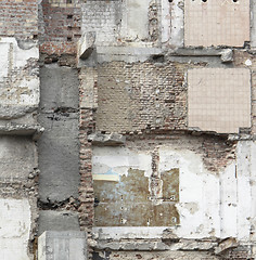 Image showing demolition wall