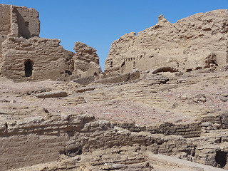 Image showing ruins at Qasr Dusch