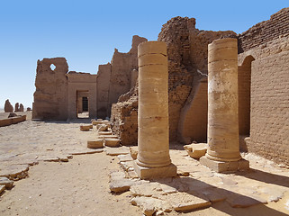 Image showing ruins at Qasr Dusch