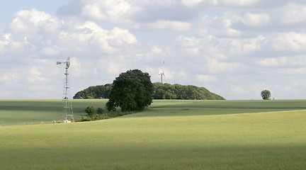 Image showing rural landscape in Hohenlohe