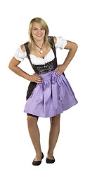 Image showing woman in a dirndl