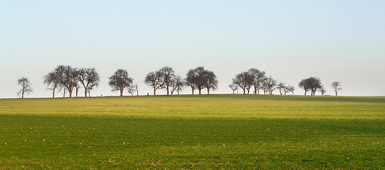 Image showing rural landscape in Hohenlohe