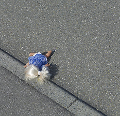 Image showing doll on the street