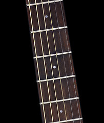 Image showing Acoustic Guitar detail