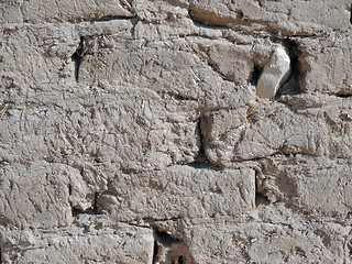 Image showing adobe wall