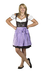 Image showing woman in a dirndl