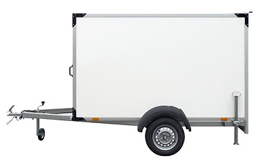 Image showing white trailer