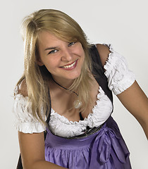 Image showing woman in a dirndl