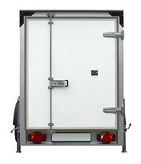 Image showing white trailer