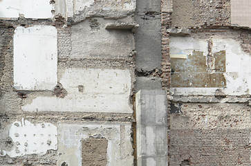 Image showing demolition wall