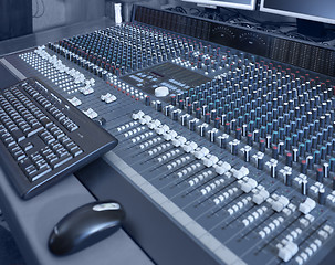 Image showing Mixing console