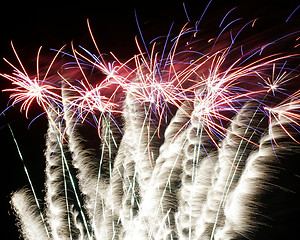 Image showing burst of fireworks