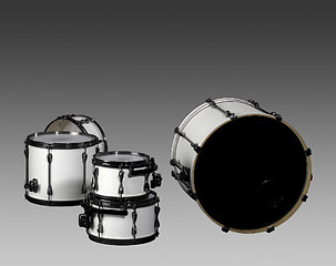 Image showing Drum set