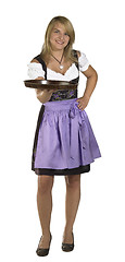 Image showing woman in a dirndl