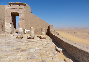 Image showing ruins at Qasr Dusch