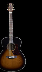 Image showing Acoustic Guitar detail