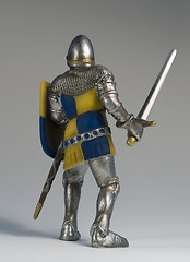 Image showing toy knight