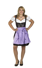 Image showing woman in a dirndl