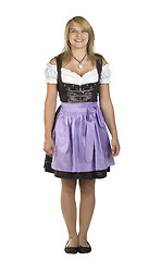 Image showing woman in a dirndl