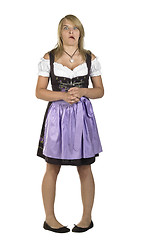 Image showing woman in a dirndl