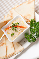 Image showing moutabal baba ghanoush eggplant dip