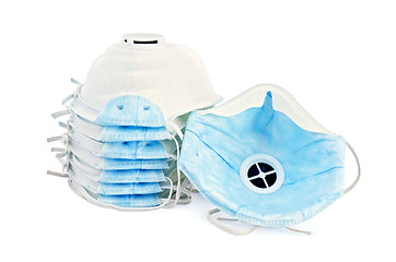 Image showing Respirators disposable