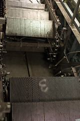 Image showing Escalator construction works