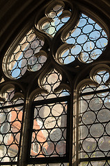 Image showing Old church window