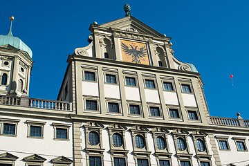 Image showing Augsburg Townhall (Rathaus)
