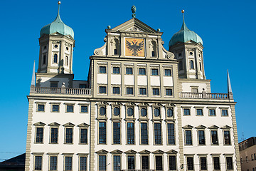 Image showing Augsburg Townhall (Rathaus)