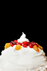 Image showing Christmas cake profile