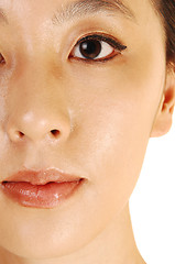 Image showing Closeup of Asian woman.