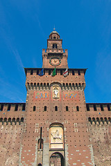 Image showing Castello Sforzesco, Milan