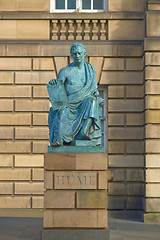 Image showing David Hume statue