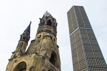 Image showing Bombed church, Berlin