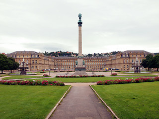 Image showing Schlossplatz (Castle square) Stuttgart