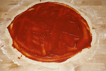 Image showing pizza-sauce