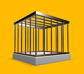 Image showing metal cage