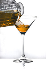 Image showing Pouring a drink