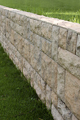 Image showing Imitation Stones Used in Landscaping